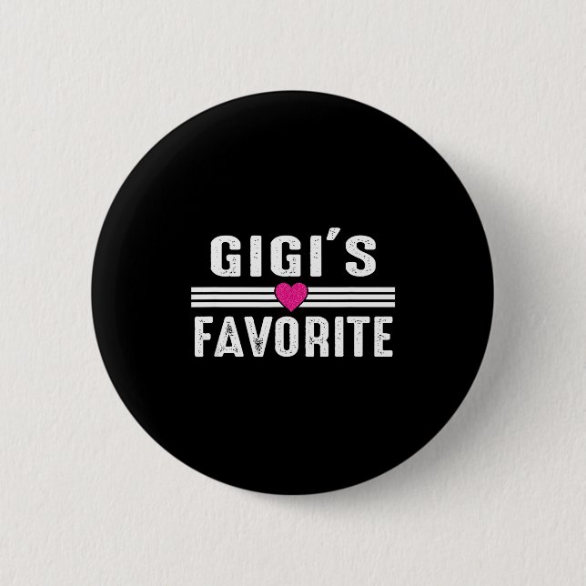 Gigi's Favorite  Button (Vorderseite)