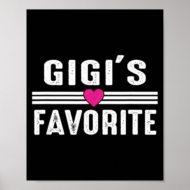 Gigi's Favorite  Poster (Vorne)