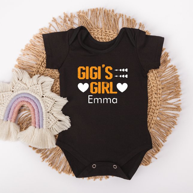 Gigis Girl Baby Duschgeschenk Personalisiert Baby Strampler (Von Creator hochgeladen)