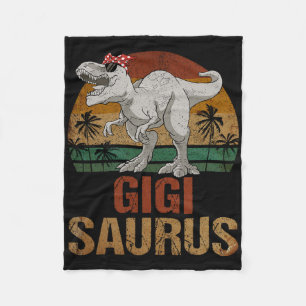 Gigisaurus T Rex Dinosaurier Gigi Saurus Muttertag Fleecedecke