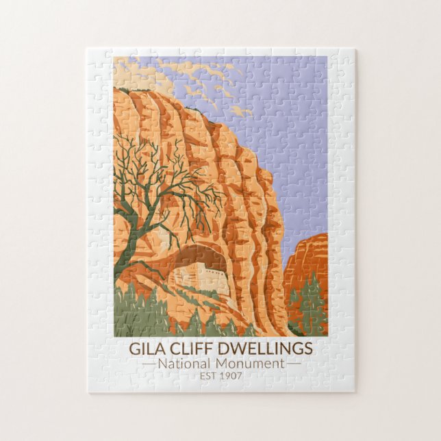 Gila Cliff Dwellings National Monument New Mexico (Vertikal)