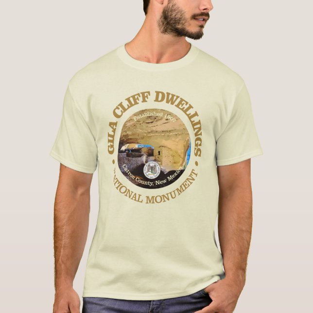 Gila Cliff Dwellings (NM) T-Shirt (Vorderseite)