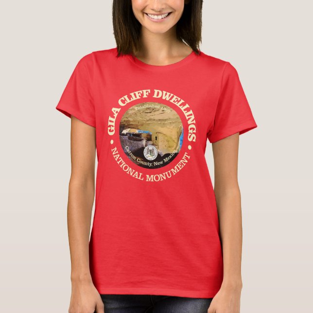 Gila Cliff Dwellings (NM) T-Shirt (Vorderseite)
