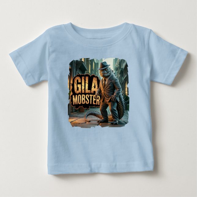 Gila Mobster Fotografy Combo Creature Funny Baby T-shirt (Vorderseite)