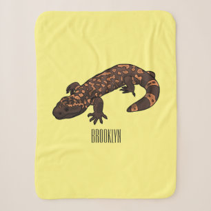 Gila Monster Cartoon Illustration Sherpadecke