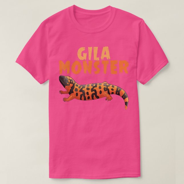 Gila Monster Lizard T-Shirt (Design vorne)