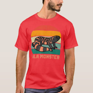 Gila Monster Vintag Sunset T-Shirt