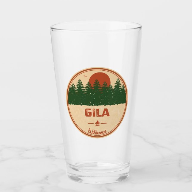 Gila Wilderness New Mexico Glas (Vorderseite)