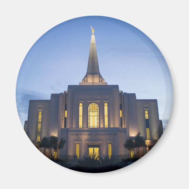 GIlbert Arizona LDS Temple Magnet (Devant)