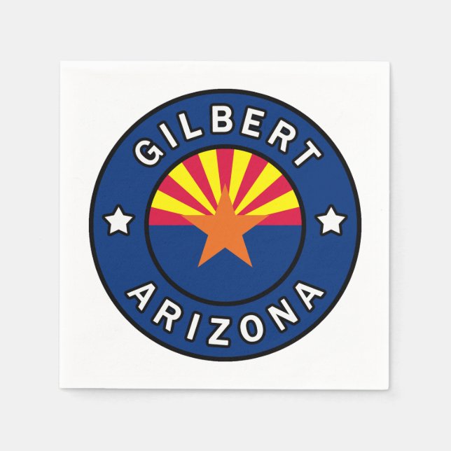 Gilbert Arizona Serviette (Vorderseite)
