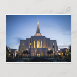 Gilbert Arizona-Tempel Postkarte