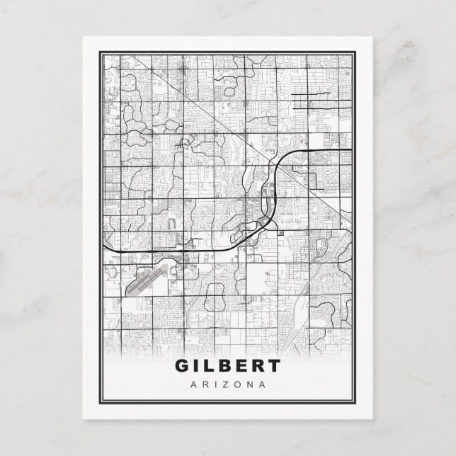 Gilbert Karte (Vorderseite)