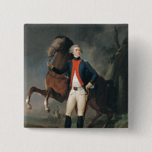Gilbert Motier Marquis de la Fayette, 1788 Button