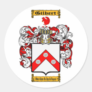 Gilbert Runder Aufkleber