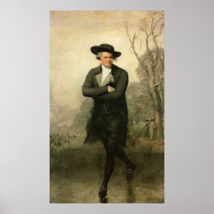 Gilbert Stuart Der Skater William Grant Portrait Poster