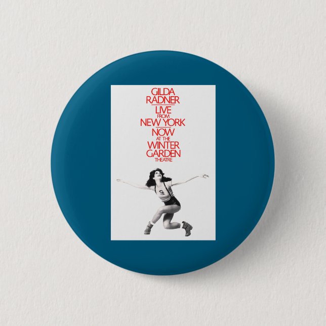 Gilda Radner Live From New York _1  Button (Vorderseite)