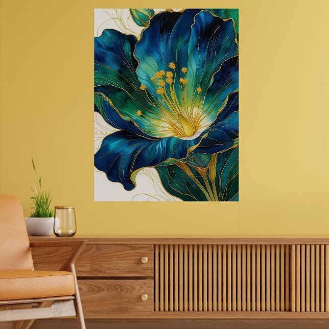Gilde Blume Poster | Wall Art (Wohnzimmer 2)
