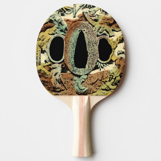 Gilded Asian Medallion von Vision Studio Tischtennis Schläger (Vorderseite)