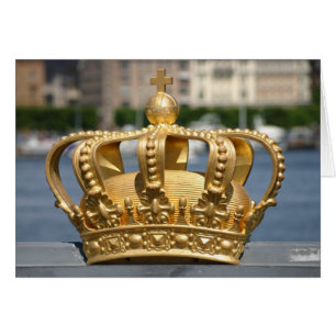 Gilded Crown, Skeppsholm Bridge, Stockholm, Schwed