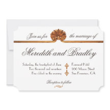 Gilded Glamour Hochzeit | Art Deco Gold Einladung