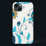 Gilded Indigo Blume mit weißem Hintergrund Case-Mate iPhone Hülle<br><div class="desc">Eine Erica J. Vess Original,  vergoldete indigo Blume Erholung auf einem weißen Hintergrund. Ein einfaches,  subtiles Gemälde,  das jeder als Geschenk erhalten würde!</div>