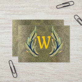 Gilded Leaf-W Visitenkarte