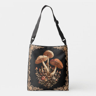 Gilded Mushroom Tote Tragetaschen Mit Langen Trägern
