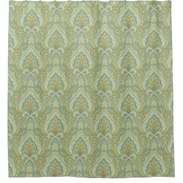 Gilded Paisley Duschvorhang