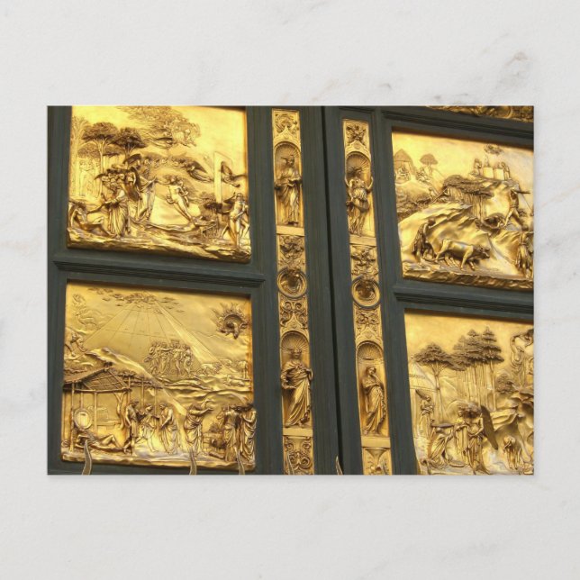 Gilded Panels Florence Postkarte (Vorderseite)