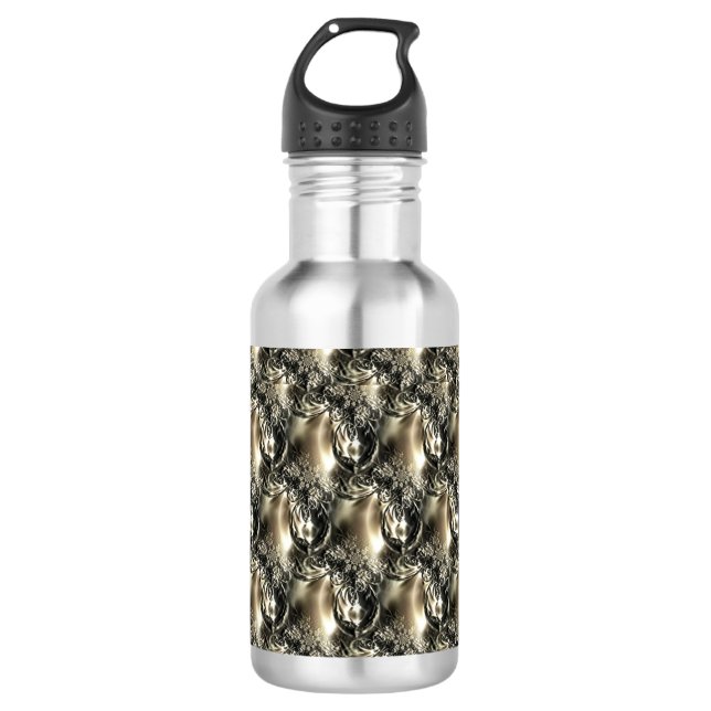 Gilded Pearls Edelstahlflasche (Vorderseite)