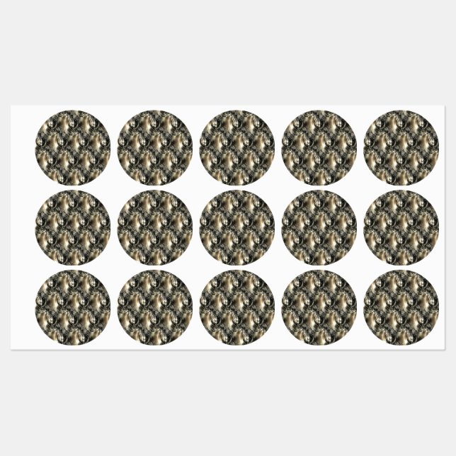 Gilded Pearls Etiketten (Blatt)