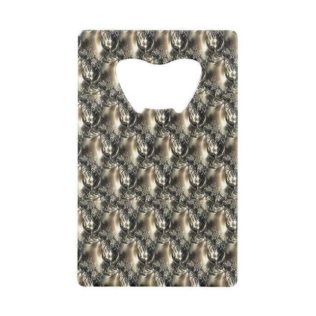 Gilded Pearls Geldbeutel Flaschenöffner (Vorderseite)