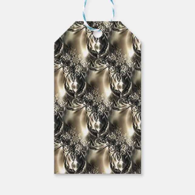 Gilded Pearls Geschenkanhänger (Vorderseite)