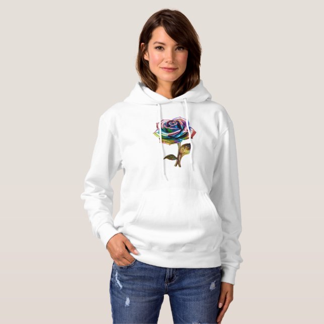 Gilded Petals Hoodie (Vorne ganz)