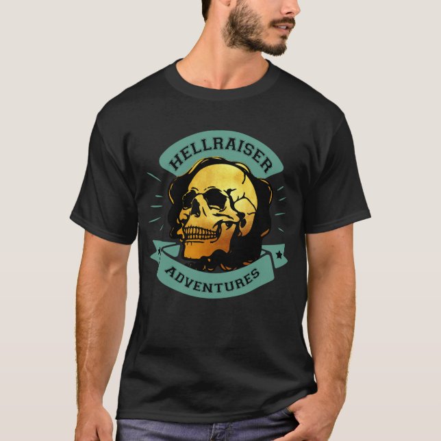 Gilded Skull Hellraiser Abenteuer T-Shirt (Vorderseite)