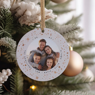 Gilded Stars   FOTO Keramik Ornament