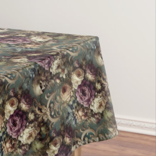 Gilded Unease - Gothic Medium Muster Tischdecke