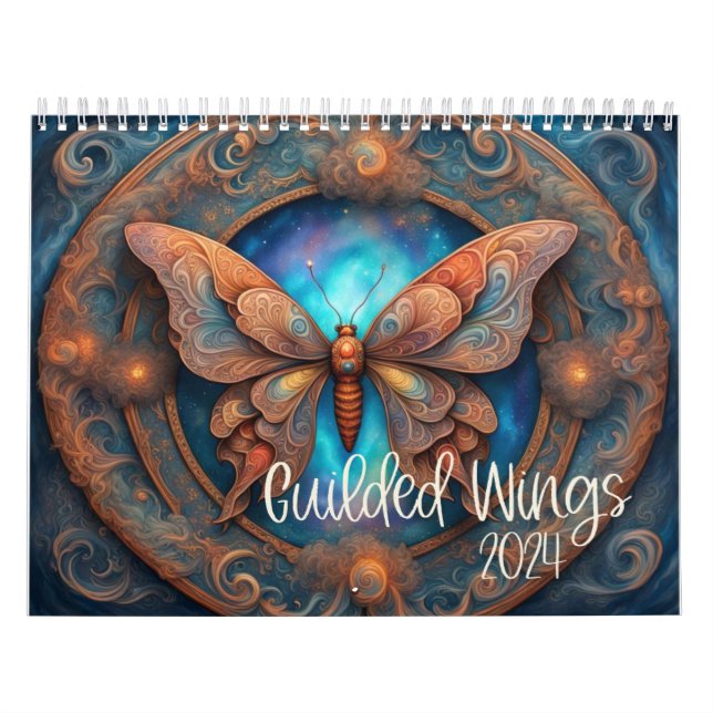 Gilded Wings Calendar Kalender (Titelbild)