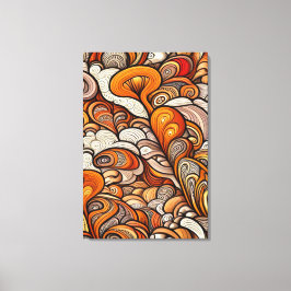 Gilded Wirbel Leinwanddruck