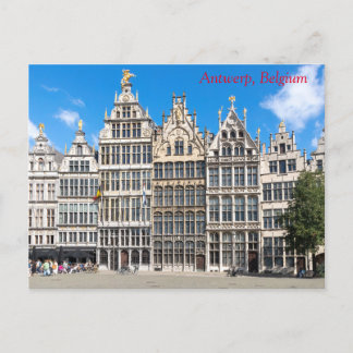 Gildenhäuser, Antwerpen, Belgien Postkarte