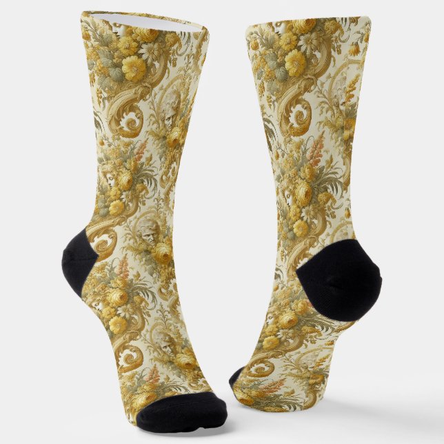Gildenschuld - Gotisches Viktorianisches Tapestry Socken (Gewinkelt)