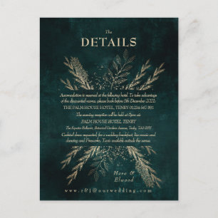 Gildenweidendetails-Gehäuse Postkarte