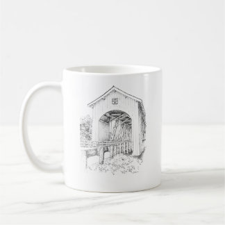 Gilkey Brücke mit der Legende (rechtshändig) Kaffeetasse