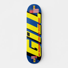 GILL JMT BARB 7 3/4" Skateboard Deck