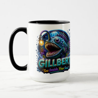 Gillbert Anglerfish – “See Inside Your Soul” Funny Tasse