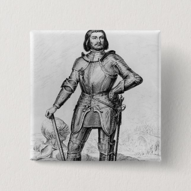 Gilles de Laval, Lord von Rais Button (Vorderseite)