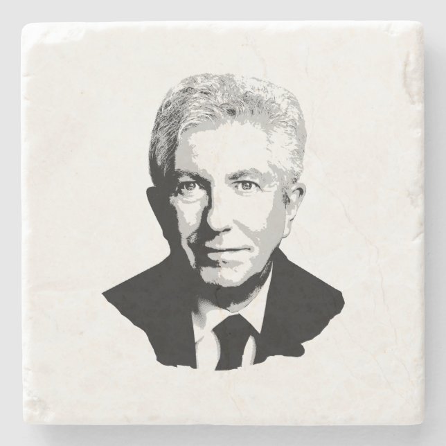 Gilles Duceppe für Kanada Steinuntersetzer (Vorderseite)