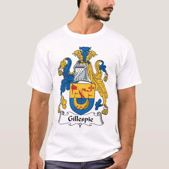 Gillespie Familienwappen T-Shirt (Vorderseite)