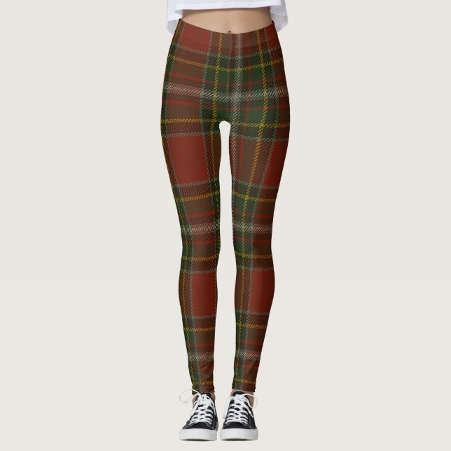 Gillespie Tartan-Clan kariert Leggings (Vorderseite)