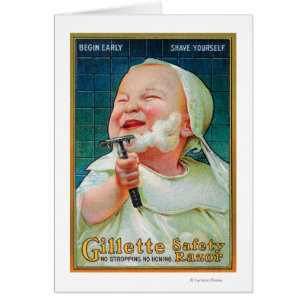 Gillette Safety Razor - Commencer le rasage précoc